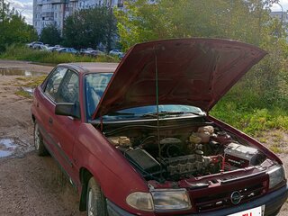 1993 Opel Astra F, пурпурный, 80000 рублей, вид 1
