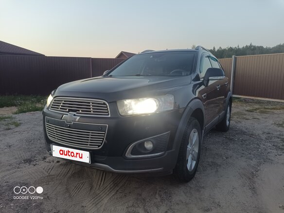 2014 Chevrolet Captiva I Рестайлинг 2, чёрный, 1300000 рублей