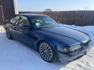 1998 BMW 7 серии 740i III (E38) Рестайлинг, синий, 1500000 рублей, вид 1