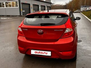 2012 Hyundai Solaris I, красный, 690000 рублей, вид 4