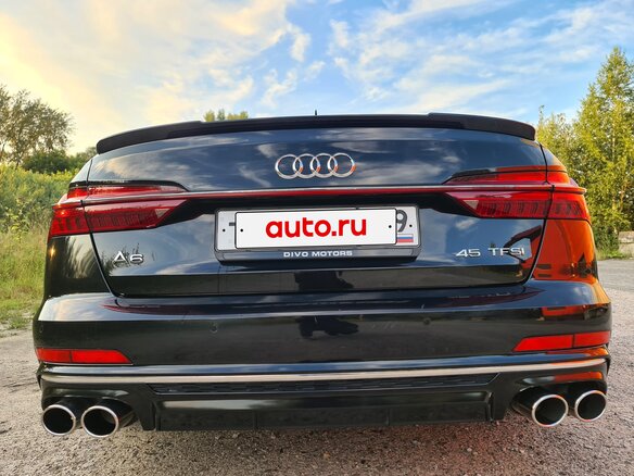 2021 Audi A6 40 TFSI V (C8), чёрный, 3200000 рублей - вид 13