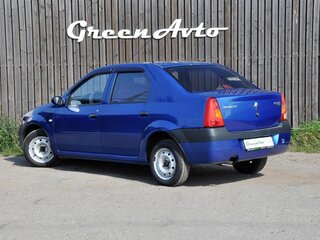 2009 Renault Logan I, синий, 240000 рублей, вид 5