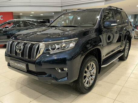 2019 Toyota Land Cruiser Prado 150 Series Рестайлинг 2, синий, 5350000 рублей, вид 1