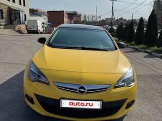 2013 Opel Astra GTC J Рестайлинг, жёлтый, 985000 рублей, вид 3