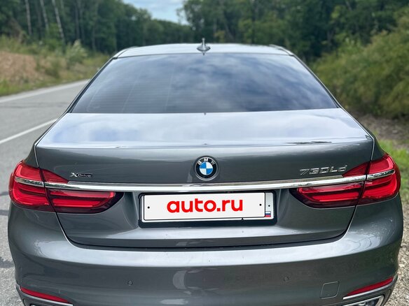 2017 BMW 7 серии 730d xDrive VI (G11/G12), серый, 3295000 рублей - вид 6