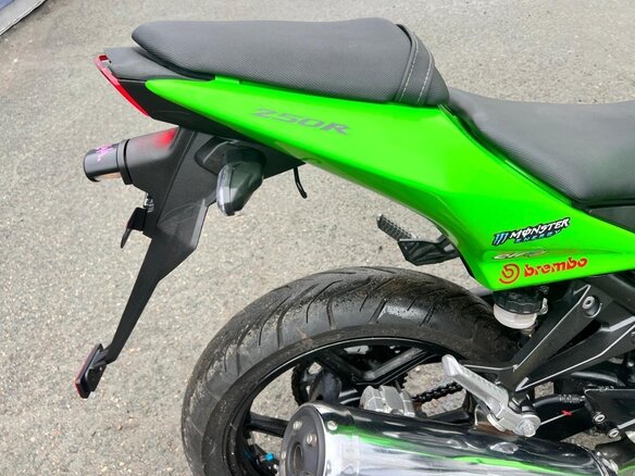 2008 Kawasaki Ninja 250R, зелёный, 370000 рублей - вид 11