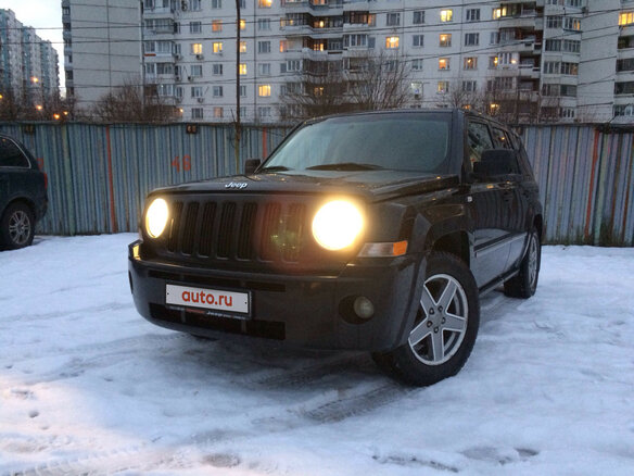 2007 Jeep Liberty (Patriot), чёрный