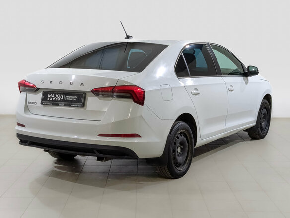 2021 Skoda Rapid II, белый - вид 4