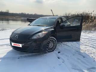2009 Mazda 3 II (BL), чёрный, 899999 рублей, вид 1