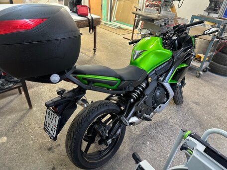 2014 Kawasaki Ninja 400, зелёный, 475000 рублей, вид 4