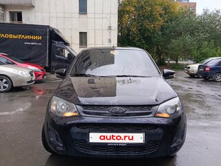 2013 Lada (ВАЗ) Kalina II, чёрный, 415000 рублей, вид 3