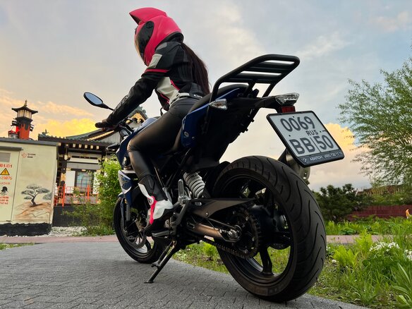 2018 BMW G 310 R, синий, 490000 рублей - вид 6