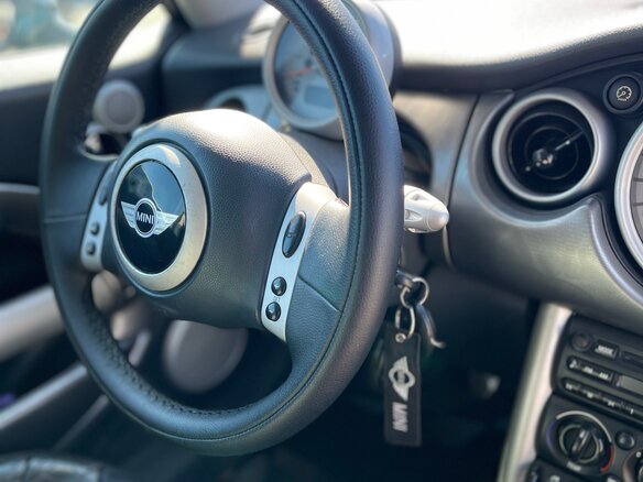 2002 Mini Hatch Cooper S I (R50), голубой, 470000 рублей - вид 12