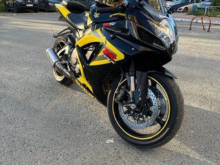 2006 Suzuki GSX-R 750, жёлтый, 620000 рублей, вид 2
