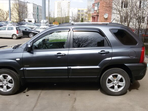 2009 Kia Sportage II Рестайлинг, серый - вид 6