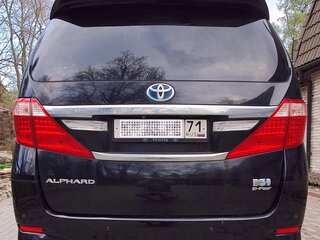 2014 Toyota Alphard II, чёрный, 3045000 рублей, вид 3