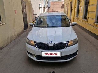 2018 Skoda Rapid I Рестайлинг, белый, 500000 рублей, вид 1