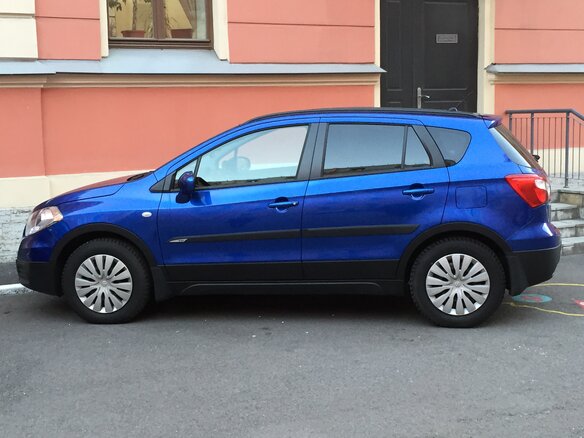 2014 Suzuki SX4 II (S-Cross), синий