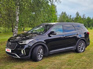 2017 Hyundai Santa Fe Grand III Рестайлинг, чёрный, 3000000 рублей, вид 5