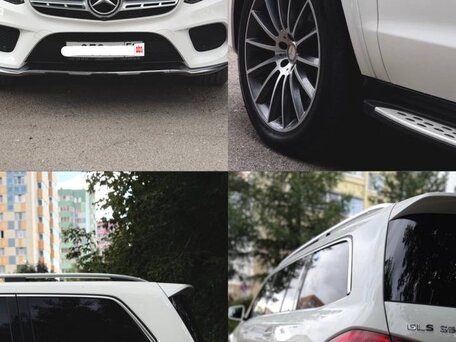 2019 Mercedes-Benz GLS 350 d I (X166), белый, 5100000 рублей, вид 4