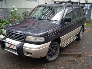 1998 Mazda MPV I (LV), синий, 490000 рублей, вид 1
