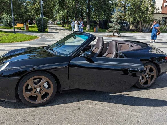 1998 Porsche 911 Carrera 4 V (996), чёрный, 2900000 рублей - вид 5