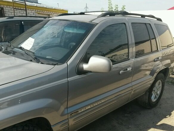 2000 Jeep Grand Cherokee II (WJ), серебристый - вид 5