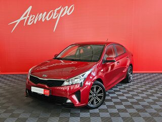 2021 Kia Rio IV Рестайлинг, красный, 1205000 рублей, вид 1