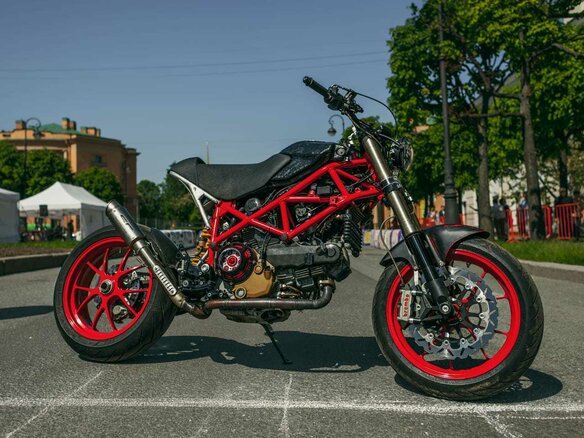 2007 Ducati Hypermotard, чёрный - вид 8