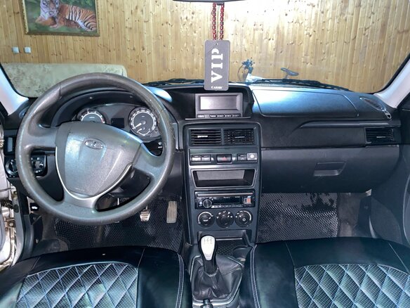 2015 Lada (ВАЗ) Priora I Рестайлинг, серебристый, 600000 рублей - вид 6