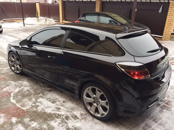 2008 Opel Astra OPC H, чёрный - вид 5