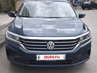 2021 Volkswagen Passat (North America and China) II (NA Market), синий, 2340000 рублей, вид 1