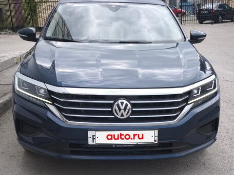2021 Volkswagen Passat (North America and China) II (NA Market), синий, 2340000 рублей, вид 1
