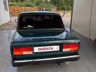 2008 Lada (ВАЗ) 2107, зелёный, 139000 рублей, вид 4