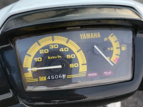 1999 Yamaha Jog, белый, 45000 рублей, вид 3