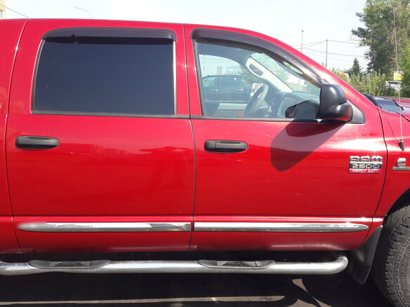 2007 Dodge RAM III (DR/DH), красный - вид 1