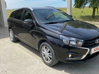 2019 Lada (ВАЗ) Vesta SW I, чёрный, 819299 рублей, вид 2