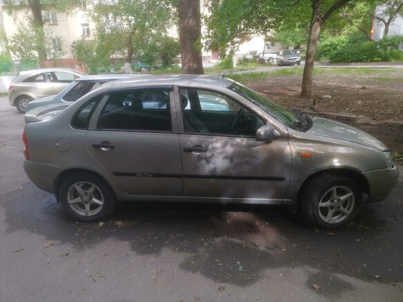 2005 Lada (ВАЗ) Kalina I, бежевый, 250000 рублей - вид 3