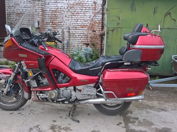 1986 Yamaha Royal Star, красный