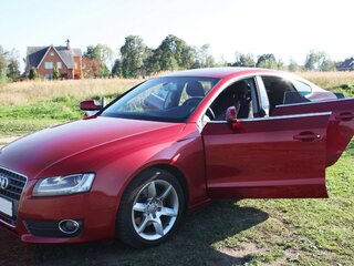 2009 Audi A5 I (8T), красный, 1200000 рублей, вид 2