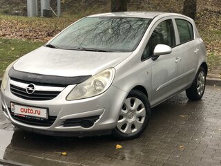 2007 Opel Corsa D, серебристый, 362305 рублей, вид 1