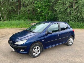 2001 Peugeot 206, синий, 300000 рублей, вид 4