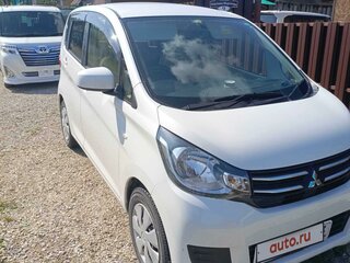 2016 Mitsubishi eK Wagon III Рестайлинг, белый, 737000 рублей, вид 3
