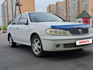 2003 Nissan Bluebird Sylphy I (G10), белый, 350000 рублей, вид 3