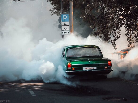 1977 ГАЗ 24 «Волга» 24 I (24), зелёный - вид 8