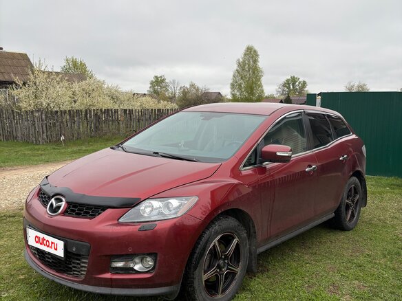 2007 Mazda CX-7 I, красный, 850000 рублей