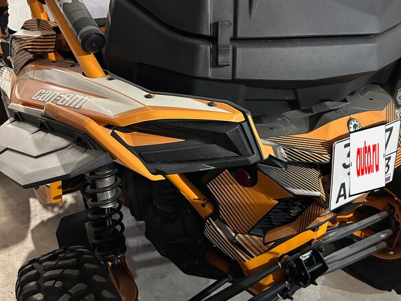2020 BRP Can-Am Maverick X RC Turbo RR, оранжевый, 3050000 рублей - вид 7