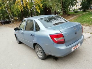 2015 Lada (ВАЗ) Granta I, серебристый, 550000 рублей, вид 3