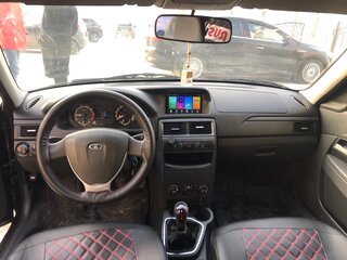 2016 Lada (ВАЗ) Priora I Рестайлинг, чёрный, 720000 рублей, вид 2