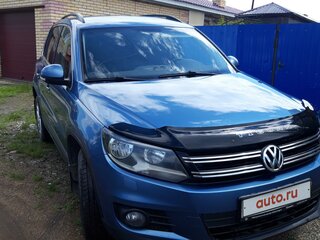 2012 Volkswagen Tiguan I Рестайлинг, синий, 1250000 рублей, вид 2